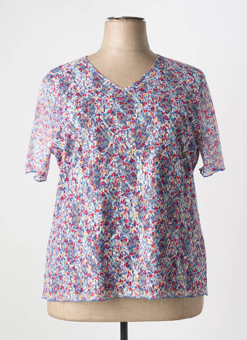 T-shirt bleu GEVANA pour femme