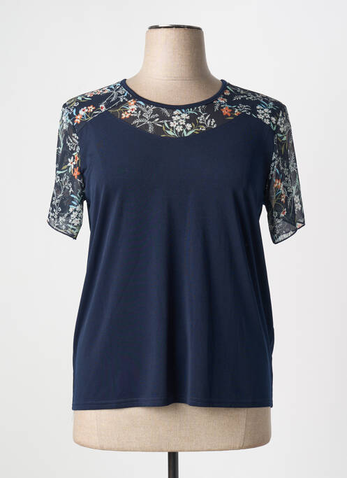 T-shirt bleu GRIFFON pour femme