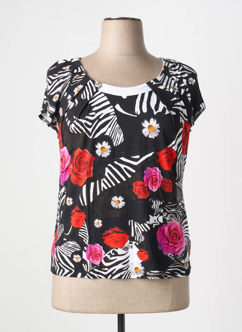 T-shirt noir OLIVIER PHILIPS pour femme