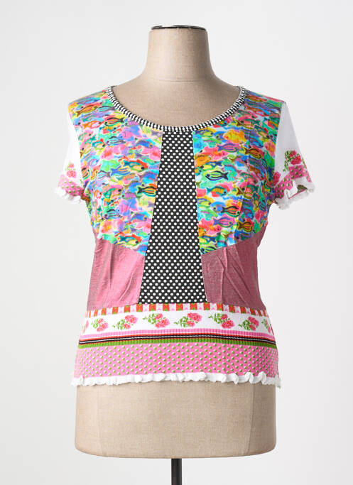 T-shirt rose OLIVIER PHILIPS pour femme