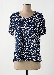 T-shirt stretch manches courtes bleu GEVANA enfant