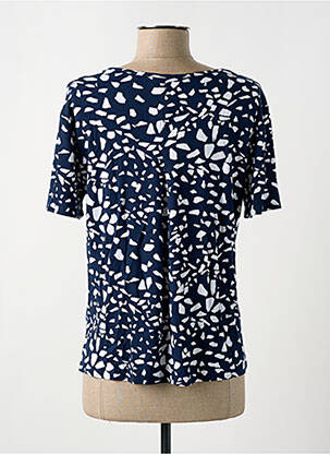T-shirt stretch manches courtes bleu GEVANA enfant
