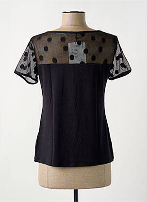 Top/caraco stretch noir JANIRA femme