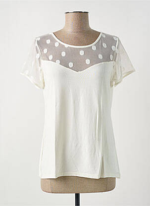Top/caraco stretch beige JANIRA femme
