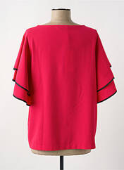 Blouse rouge CRISTINA BARROS pour femme seconde vue