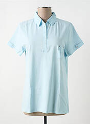 Polo bleu FELINO pour femme seconde vue