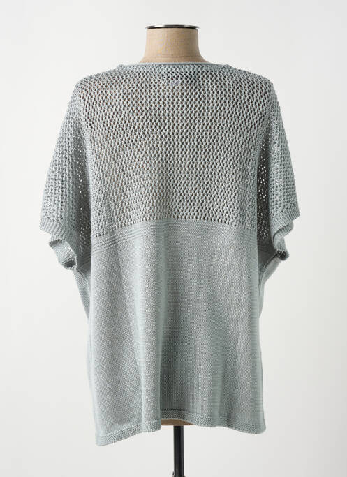 Gilet manches courtes gris LILY ROSE pour femme