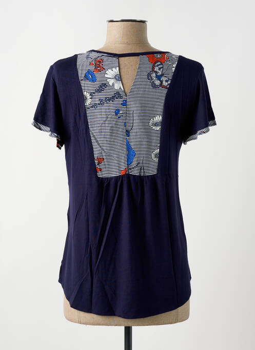 T-shirt bleu FELINO pour femme