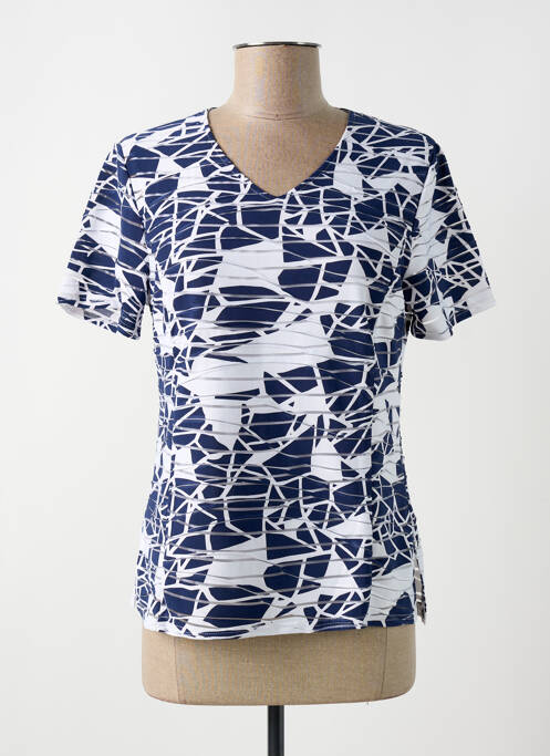 T-shirt bleu GEVANA pour femme