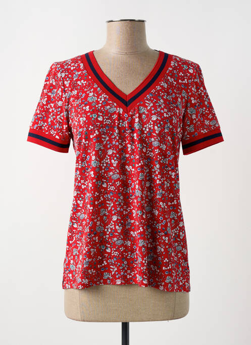 T-shirt rouge GEVANA pour femme