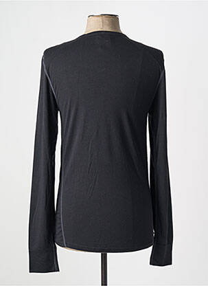 Sous-pull stretch manches longues noir ATHENA homme