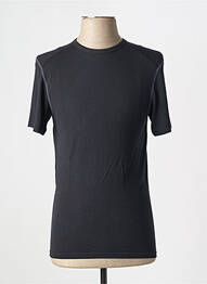 T-shirt coupe cintrée manches courtes noir ATHENA homme