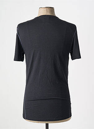 T-shirt coupe cintrée manches courtes noir ATHENA homme