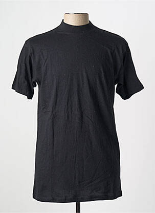 T-shirt coupe cintrée manches courtes noir HOM homme