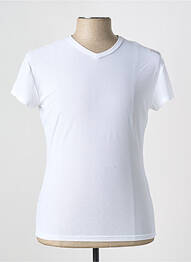 T-shirt coupe cintrée manches courtes blanc HOM homme