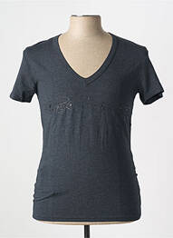T-shirt coupe cintrée manches courtes gris HOM homme