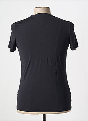 T-shirt coupe cintrée manches courtes noir HOM homme