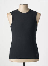 Débardeur coupe cintrée sans manche noir HOM homme