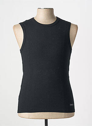 Débardeur coupe cintrée sans manche noir HOM homme