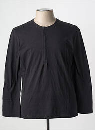 T-shirt coupe droite manches longues noir EMINENCE homme