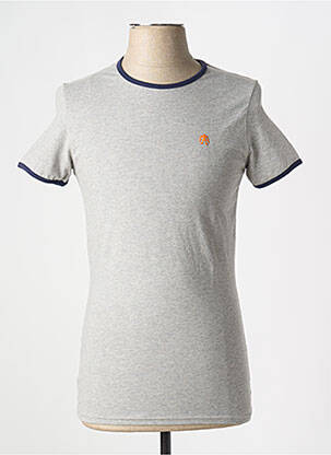 T-shirt coupe cintrée manches courtes gris HOM homme