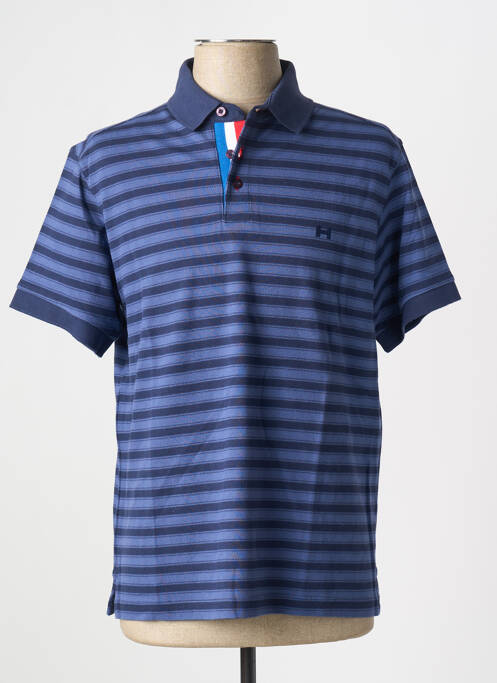 Polo bleu HOM pour homme