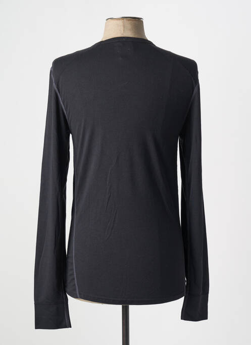 Sous-pull noir ATHENA pour homme