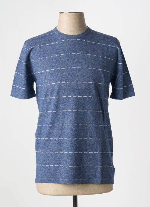 T-shirt bleu MONTAGUT pour homme
