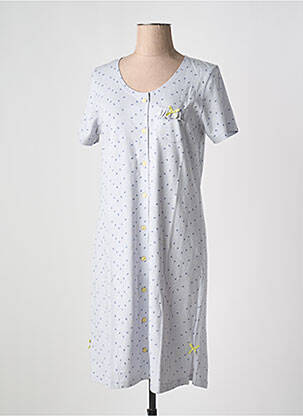 Chemise de nuit stretch bleu CHRISTIAN CANE femme