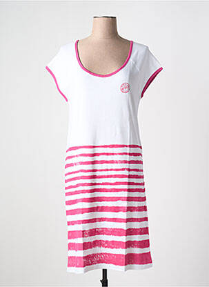 Chemise de nuit imprimé rayures rose EASY LIFE femme