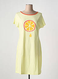 Chemise de nuit sérigraphie vert RINGELLA femme