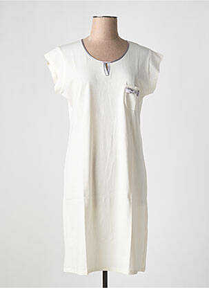 Chemise de nuit stretch beige LE CHAT femme
