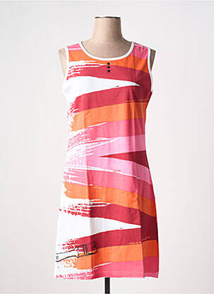 Chemise de nuit stretch orange ROSE POMME femme