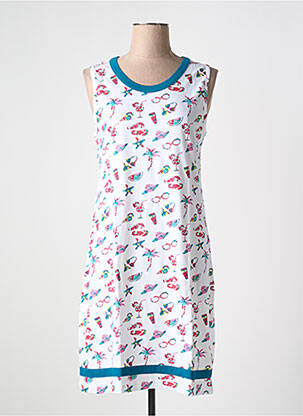 Chemise de nuit stretch vert ROSE POMME femme