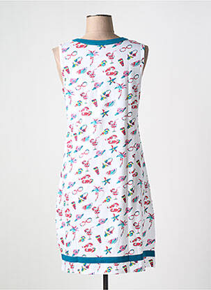 Chemise de nuit stretch vert ROSE POMME femme
