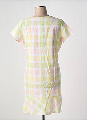 Chemise de nuit col v vert SENORETTA femme