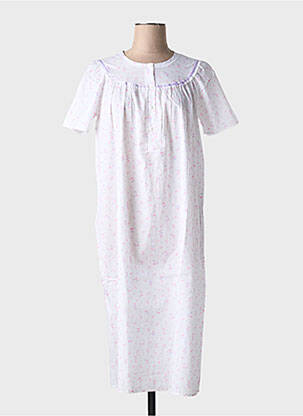 Chemise de nuit imprimé fleurs violet LINCLALOR femme