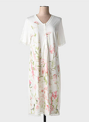Chemise De Nuit Ringella 100% Coton - Taille FR 52 - Rouge - Manches Longues - Neuf Avec étiquettes