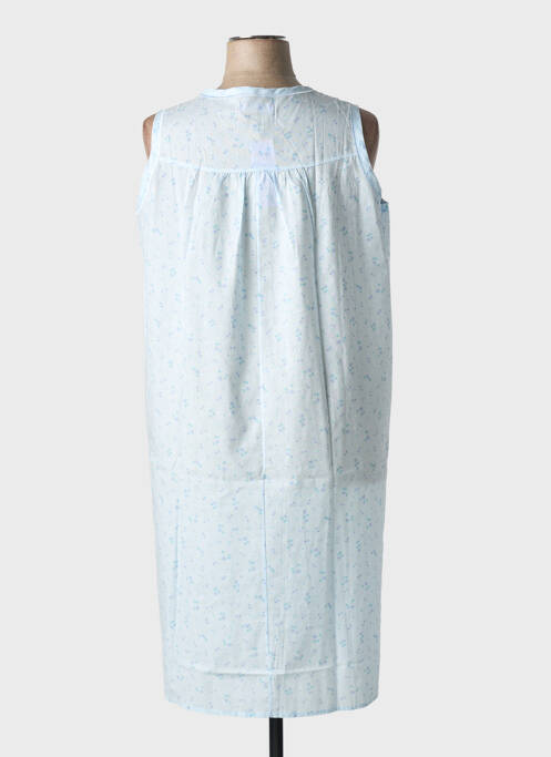 Chemise de nuit bleu LINCLALOR pour femme