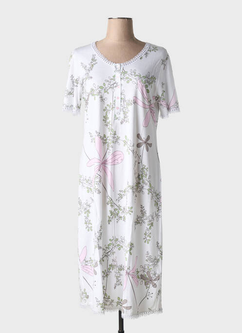 Chemise de nuit rose CHERIE LINE pour femme