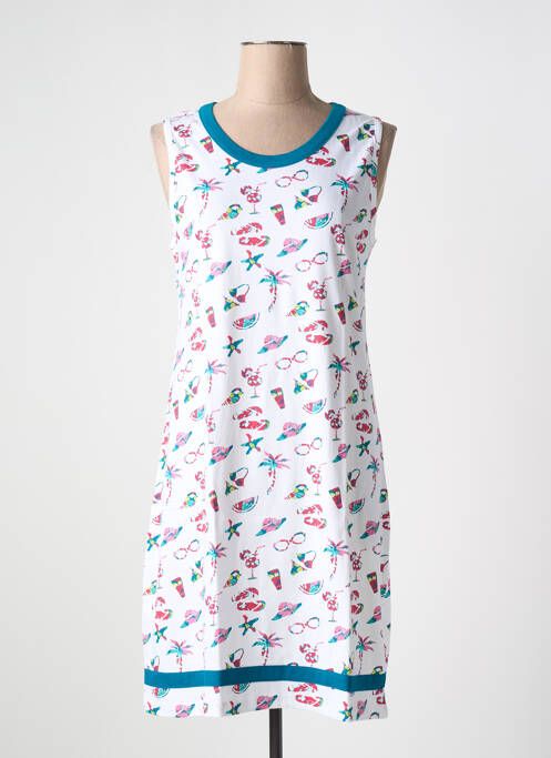 Chemise de nuit vert ROSE POMME pour femme