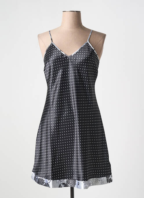Nuisette/combinette noir FLEUR DE REVE pour femme