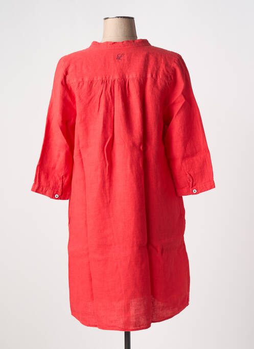 Robe courte rouge DELAHAYE pour femme