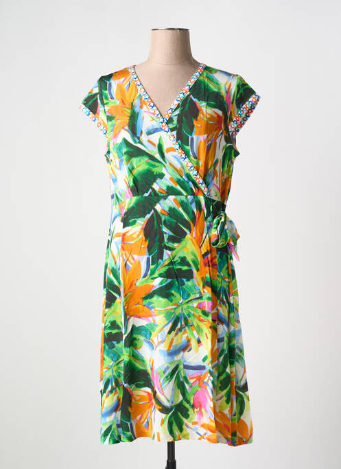 Robe courte vert OLIVIER PHILIPS pour femme