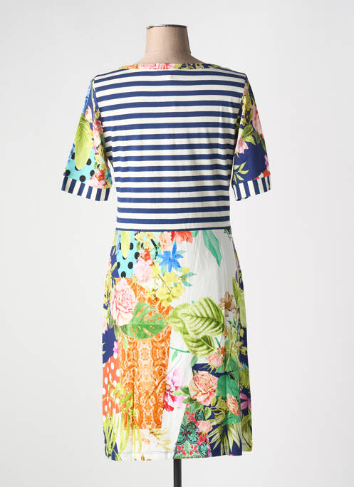 Robe mi-longue bleu OLIVIER PHILIPS pour femme