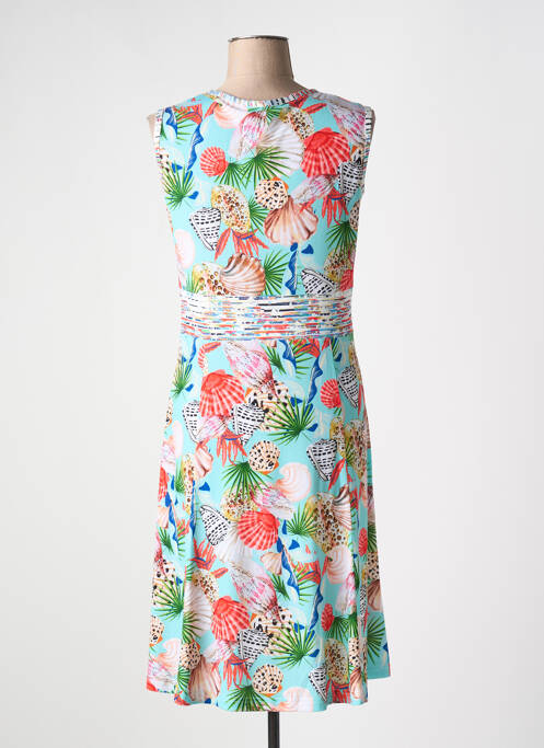 Robe mi-longue bleu OLIVIER PHILIPS pour femme