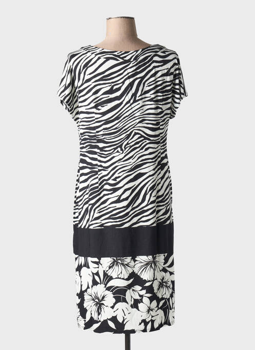 Robe mi-longue noir BARANDI pour femme