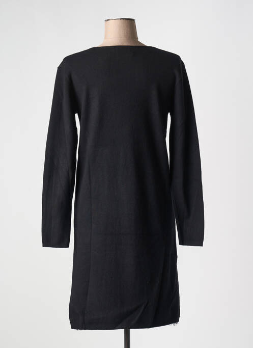 Robe mi-longue noir FELINO pour femme