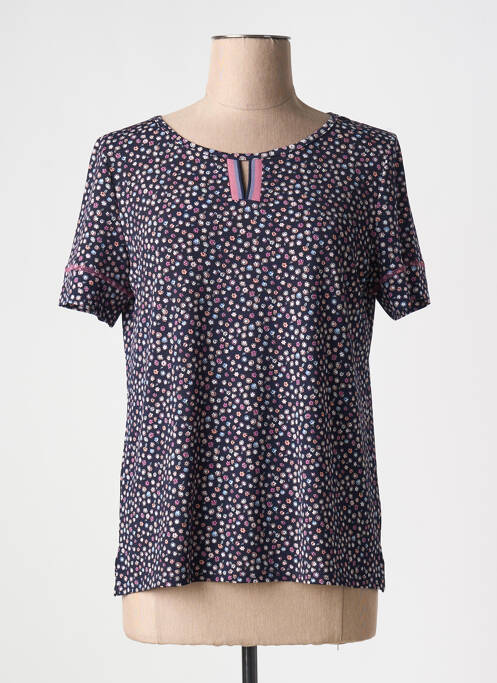 T-shirt bleu GEVANA pour femme