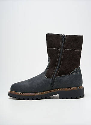 Bottines/boots fermeture zippée bout rond bleu JOSEF SEIBEL homme